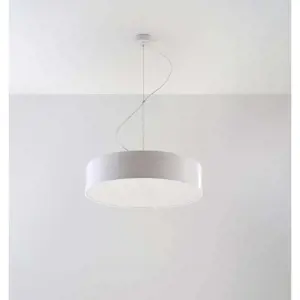 Produkt Bílé závěsné svítidlo ø 45 cm Atis – Nice Lamps