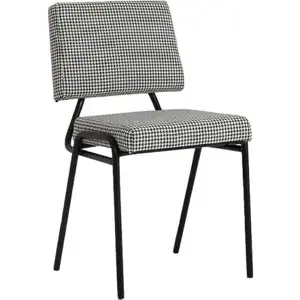 Produkt Bílo-černá jídelní židle Simple - CustomForm