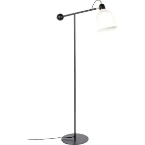 Produkt Bílo-černá stojací lampa Skala - Zuiver