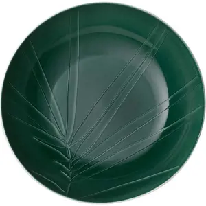 Produkt Bílo-zelená porcelánová servírovací miska Villeroy & Boch Leaf, ⌀ 26 cm