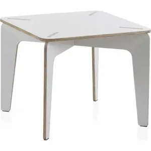Produkt Bílý dětský stůl z překližky Geese Piper, 60 x 60 cm