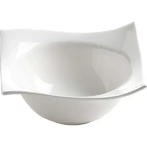 Produkt Bílý hluboký porcelánový talíř Motion – Maxwell & Williams