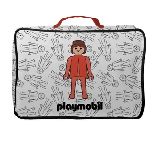 Produkt Bílý látkový dětský organizér na hračky 25x11x36 cm Everywhere – Playmobil