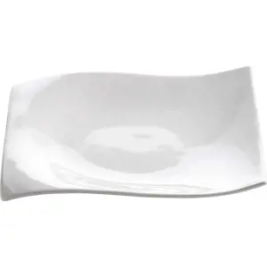 Produkt Bílý porcelánový dezertní talíř Maxwell & Williams Motion, 18 x 18 cm