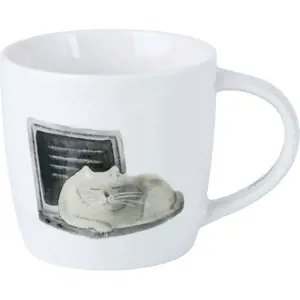 Produkt Bílý porcelánový hrnek 400 ml Computer Cat – Maxwell & Williams