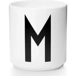 Bílý porcelánový hrnek Design Letters Personal M