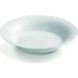 Bílý porcelánový polévkový talíř Kähler Design Hammershoi, ⌀ 21 cm