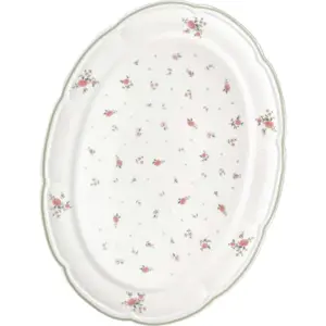 Bílý porcelánový tác Brandani Nonna Rosa