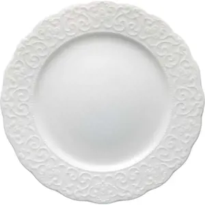 Bílý porcelánový talíř Brandani Gran Gala, ⌀ 21 cm