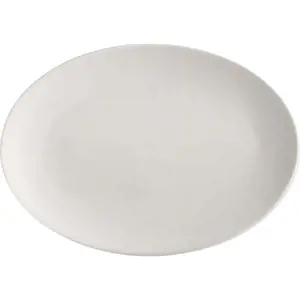 Produkt Bílý porcelánový talíř Maxwell & Williams Basic, 35 x 25 cm