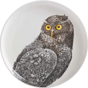 Produkt Bílý porcelánový talíř Maxwell & Williams Marini Ferlazzo Owl, ø 20 cm