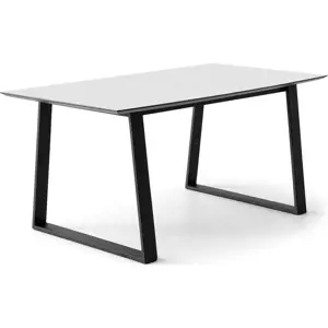 Produkt Bílý rozkládací jídelní stůl s bílou deskou 90x165 cm Meza – Hammel Furniture