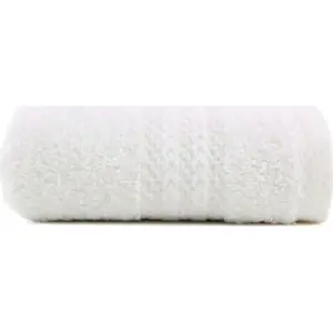 Bílý ručník z čisté bavlny Foutastic, 30 x 50 cm