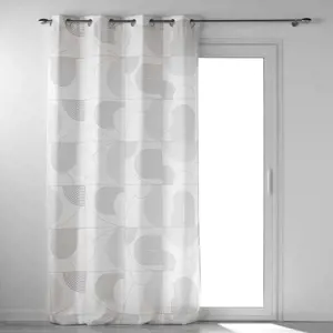 Produkt Bílý závěs 140x280 cm Esquisse – douceur d'intérieur