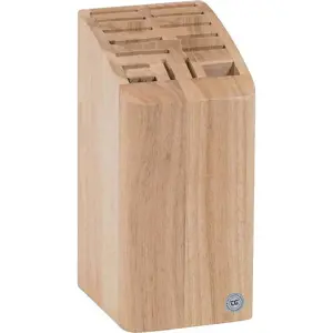 Produkt Blok z kaučukovníku na 12 nožů, sekáček a nůžky T&G Woodware Steel