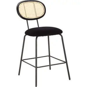 Produkt Černá barová židle Mauro Ferretti Osaka