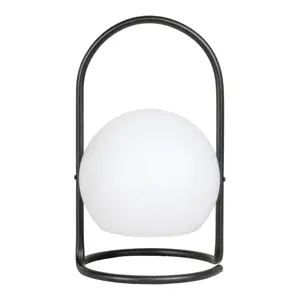 Černá LED stolní lampa (výška 31 cm) Cliff – House Nordic