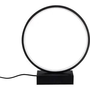 Černá LED stolní lampa (výška 35 cm) Halka – Opviq lights