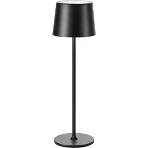 Černá LED stolní lampa (výška 38 cm) Fiore – Markslöjd