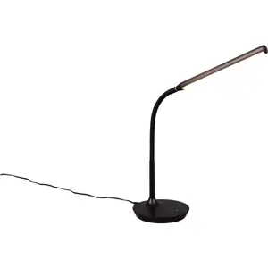 Černá LED stolní lampa (výška 38 cm) Toro – Trio