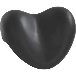 Černá opěrná podložka do vany Wenko Bath Pillow Black, 25 x 11 cm