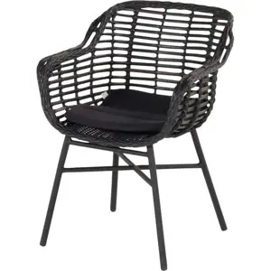 Produkt Černá plastová zahradní židle Cecilia – Hartman