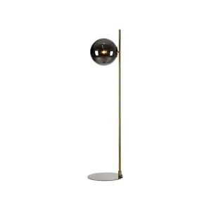 Produkt Černá stojací lampa Markslöjd Dione, výška 134,5 cm