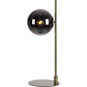 Černá stolní lampa Markslöjd Dione, výška 62,5 cm