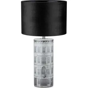 Černá stolní lampa Markslöjd ICHI