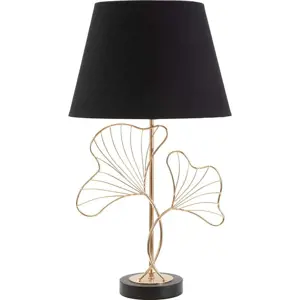 Černá stolní lampa Mauro Ferretti Gingko