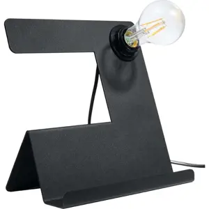 Produkt Černá stolní lampa (výška 24 cm) Gabriel – Nice Lamps