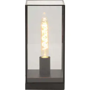 Produkt Černá stolní lampa (výška 32,5 cm) Askjer – Light & Living