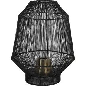 Produkt Černá stolní lampa (výška 38 cm) Vitora – Light & Living