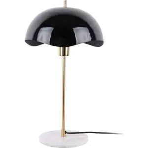 Produkt Černá stolní lampa (výška 56 cm) Waved Dome – Leitmotiv