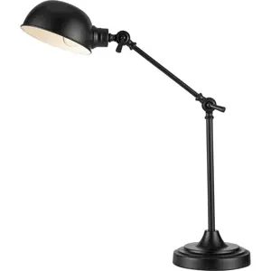 Černá stolní lampa (výška 67 cm) Portland – Markslöjd