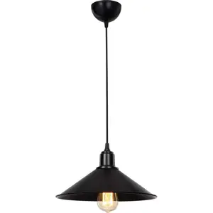 Produkt Černé kovové stropní svítidlo ø 30 cm – Squid Lighting