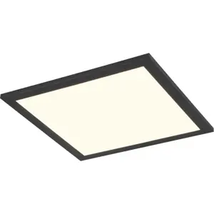 Produkt Černé LED stropní svítidlo 29.5x29.5 cm Beta – Trio