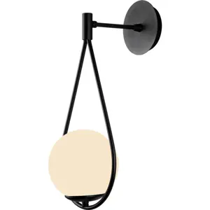 Produkt Černé nástěnné svítidlo ø 15 cm Arch – Squid Lighting