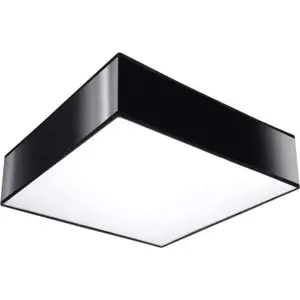 Produkt Černé stropní svítidlo 25x25 cm Mitra – Nice Lamps