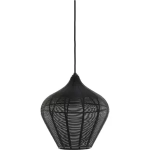 Produkt Černé stropní svítidlo ø 27 cm Alvaro – Light & Living