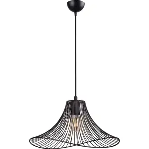 Produkt Černé závěsné svítidlo ø 40 cm Wavy – Squid Lighting