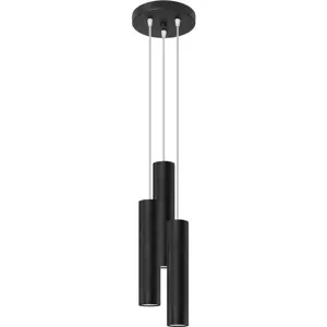 Produkt Černé závěsné svítidlo ø 6 cm Castro – Nice Lamps