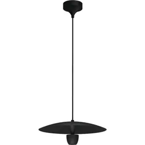 Produkt Černé závěsné svítidlo SULION Poppins, výška 150 cm
