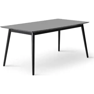 Černo-antracitový rozkládací jídelní stůl 90x165 cm Meza – Hammel Furniture