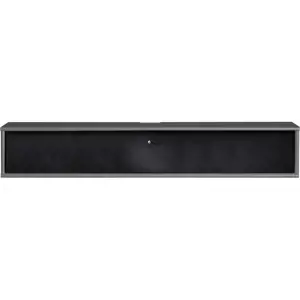 Produkt Černo-antracitový TV stolek 133x22 cm Mistral – Hammel Furniture