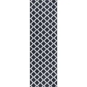 Produkt Černo-bílý běhoun Zala Living Elegance, 50 x 150 cm