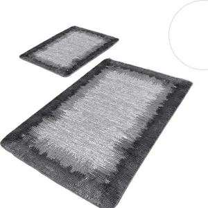 Produkt Černo-šedé koupelnové předložky v sadě 2 ks 60x100 cm – Mila Home
