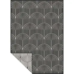 Černobílý venkovní koberec 120x170 cm Pangli Black – Hanse Home