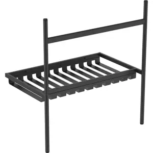 Černý kovový podstavec pod umyvadlo 56x82 cm Conca – Ideal Standard