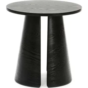 Produkt Černý odkládací stolek Teulat Cep, ø 50 cm
